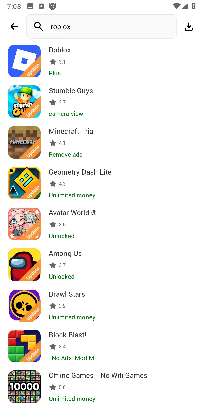 Search MOD